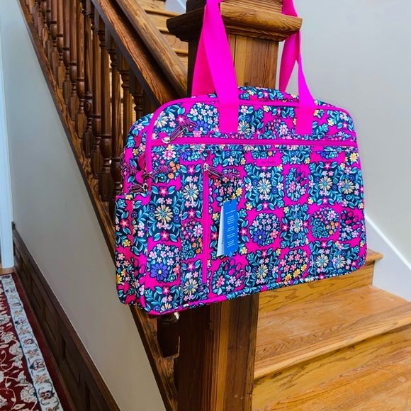 Vera Bradley Lighten Up Weekender Crossbody - Picture 4 of 16